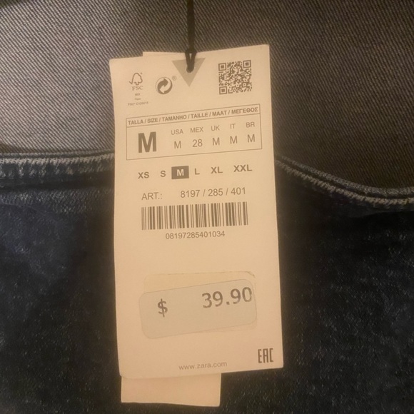 Zara denim cut out dress - Picture 5 of 6